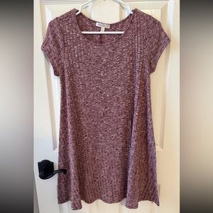 Love, fire Maroon Dress